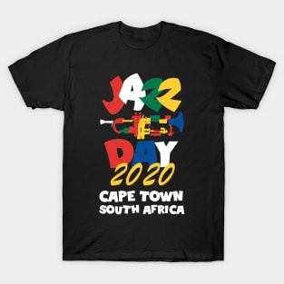 International Jazz Day Cape Town South Africa 2020 T-Shirt